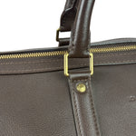 Louis Vuitton Chocolate Calfskin Sofia Coppola Duffel Bag
