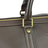 Louis Vuitton Chocolate Calfskin Sofia Coppola Duffel Bag