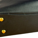 Balenciaga Medium Rodeo Leather 2Way Handbag Black