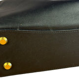 Balenciaga Medium Rodeo Leather 2Way Handbag Black