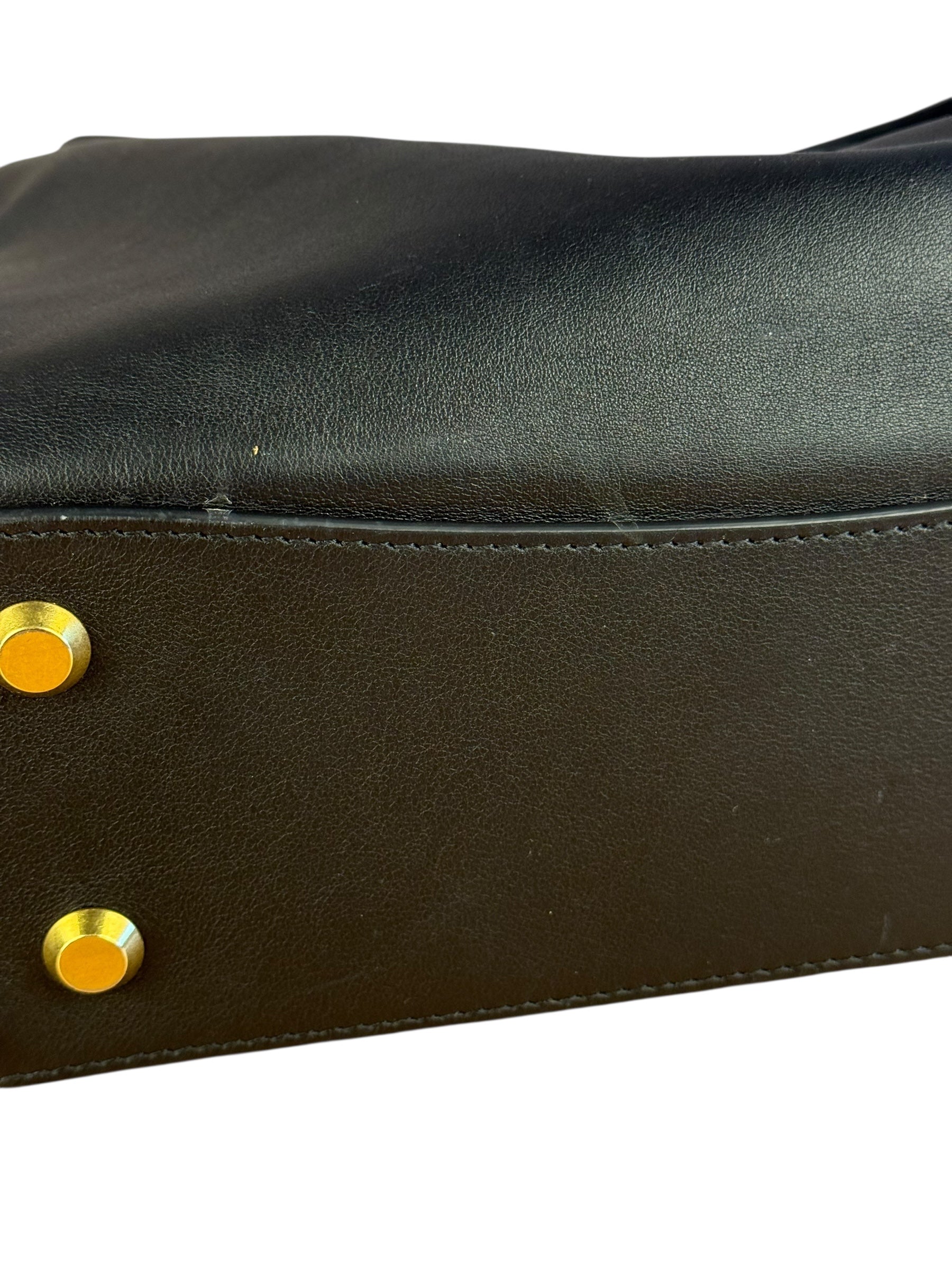 Balenciaga Medium Rodeo Leather 2Way Handbag Black