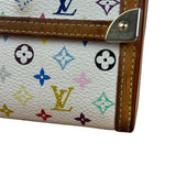 Louis Vuitton White Murakami Compact Wallet