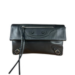 Balenciaga Envelope Clutch Black