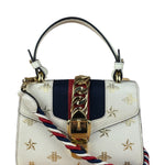 Gucci Sylvie Bee Star Mini Top Hand/Shoulder Bag