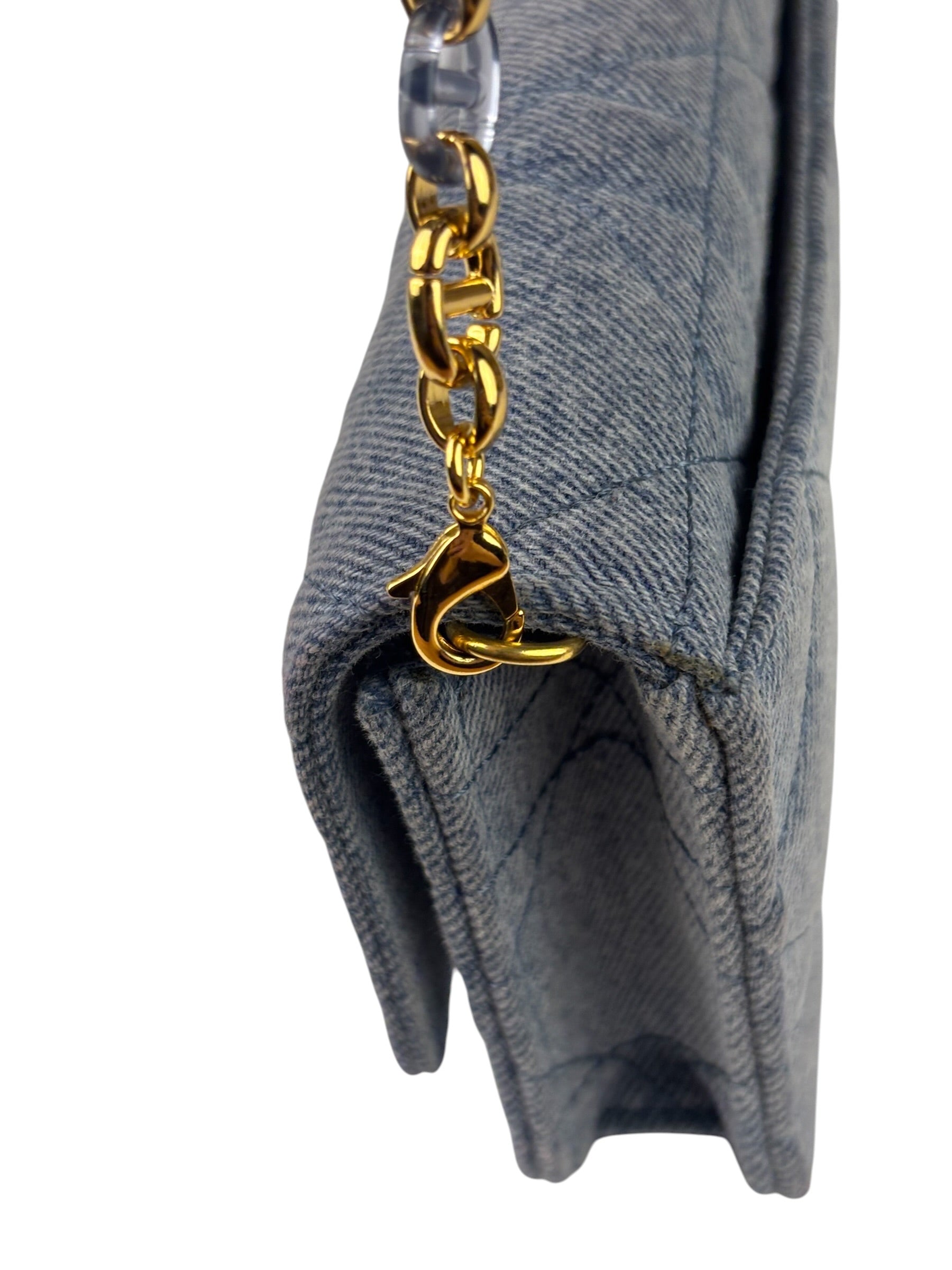 Christian Dior Denim Caro Crossbody