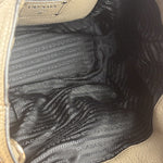 Prada Grey Vitello Daino Leather 2Way Handbag