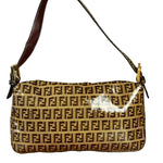 Fendi FF PVC Coated Canvas Baguette