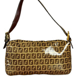 Fendi FF PVC Coated Canvas Baguette