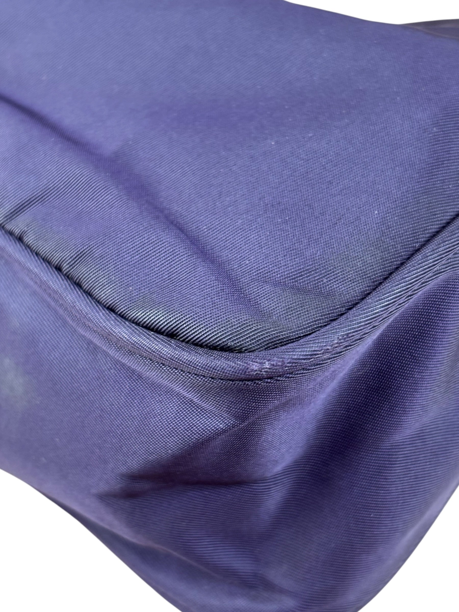 Prada Purple Tessuto Nylon Pochette
