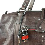 Chloé Brown Leather Mr. Paddington Boston Bag