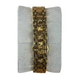 Fendi 730-L Gold Played Champagne Dial Tank