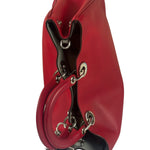 Christian Dior Red Leather Diorissimo Tote
