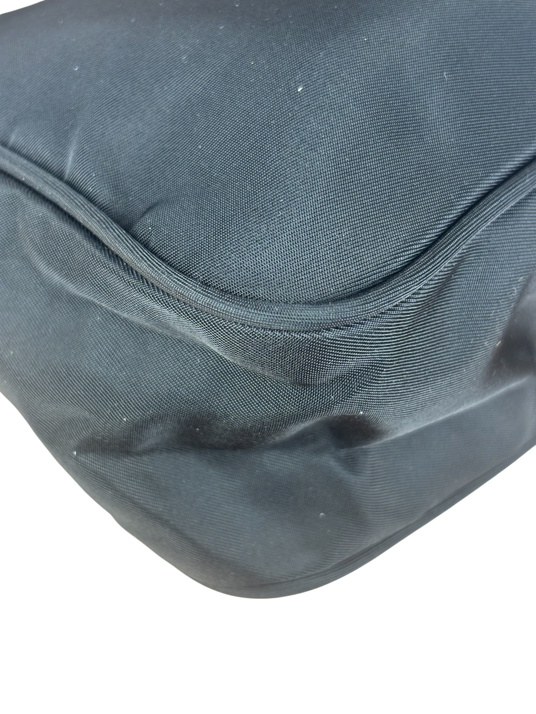 Prada Vintage Black Nylon Pochette