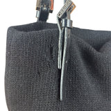 Fendi Black Knit Hobo/Shoulder Bag
