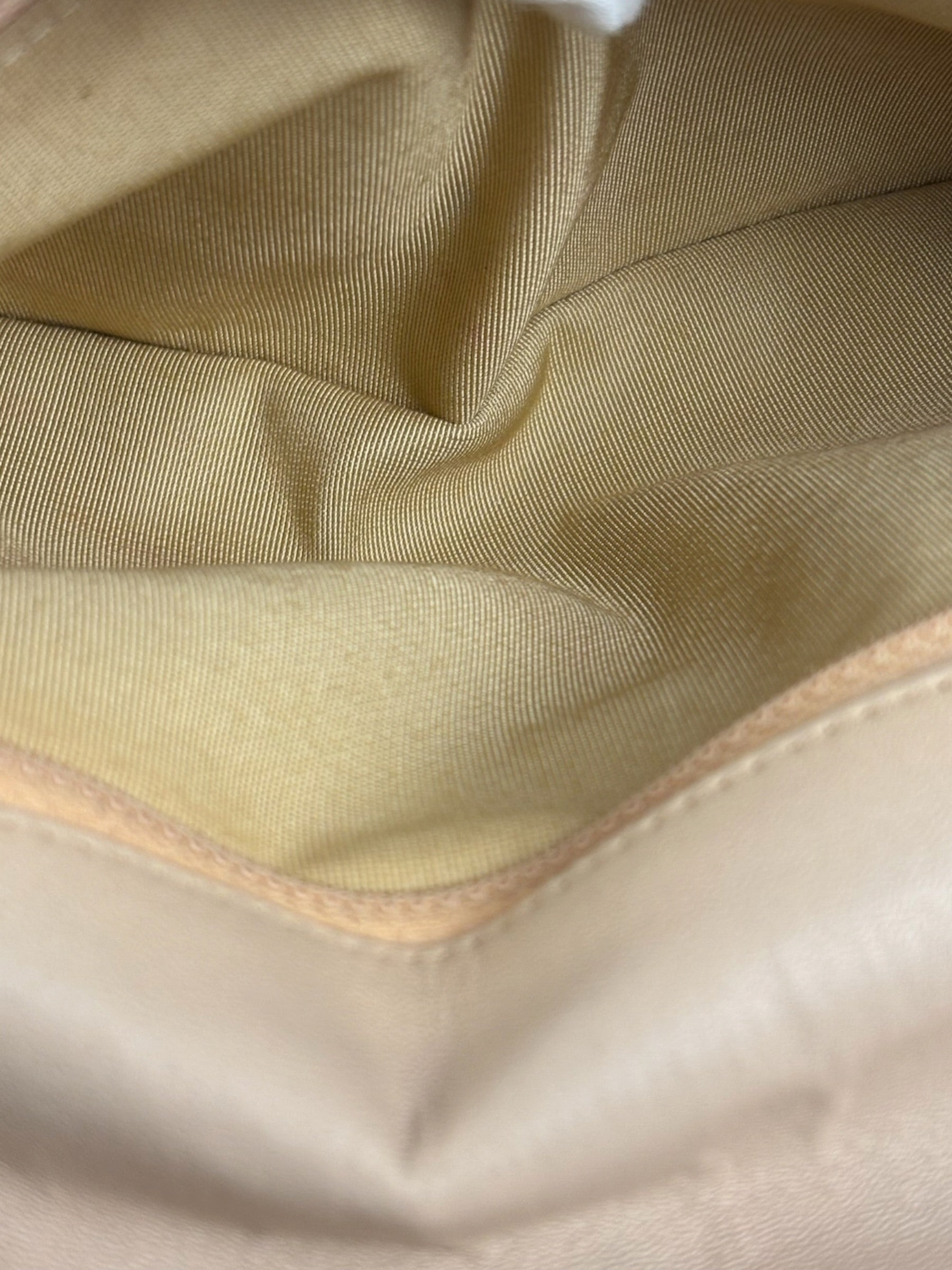 Chanel Beige Clair Jumbo Classic Flap Shoulder Bag 1990
