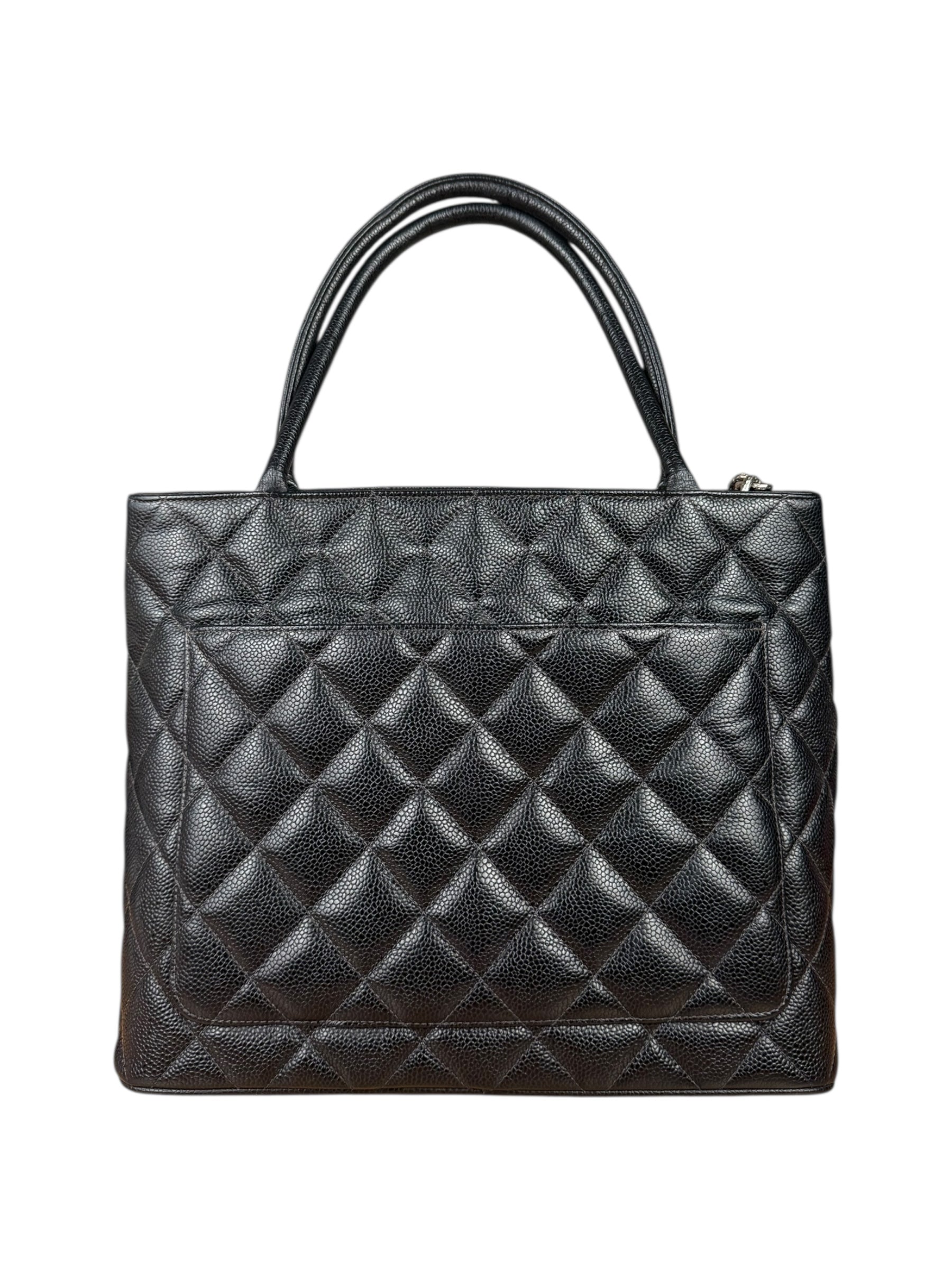 Chanel Caviar Medallion Tote 2002