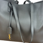 Yves Saint Laurent Leather East-West Shopping Tote Bag