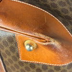 Celine Vintage Macadam Weekender Travel Bag