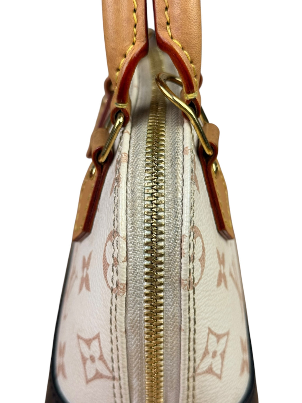 Louis Vuitton Off-White/Black Monogram Dune Nano Alma Two-Way Bag
