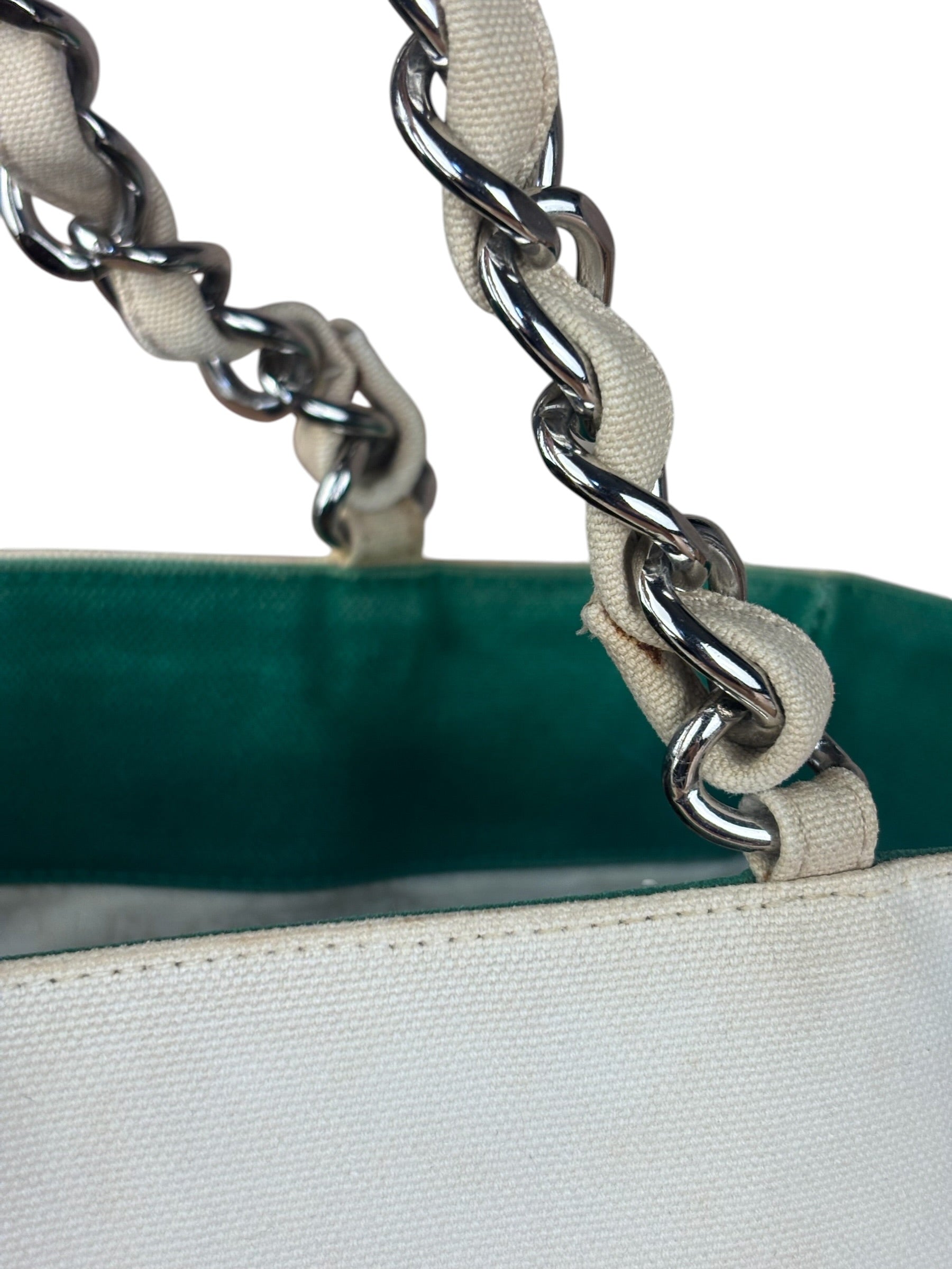 Chanel No.5 White Sport Canvas Tote 2003