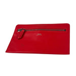 Fendi Vintage Red Calfskin Potcom Click Small Shoulder Bag