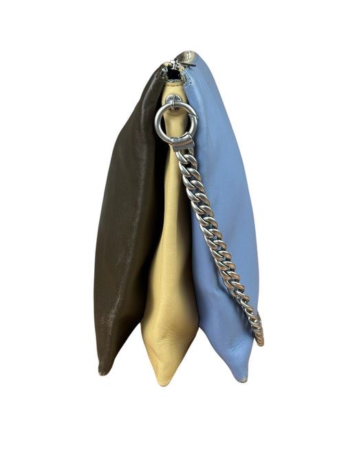 Celine Colorblock Lambskin Trio Shoulder Bag