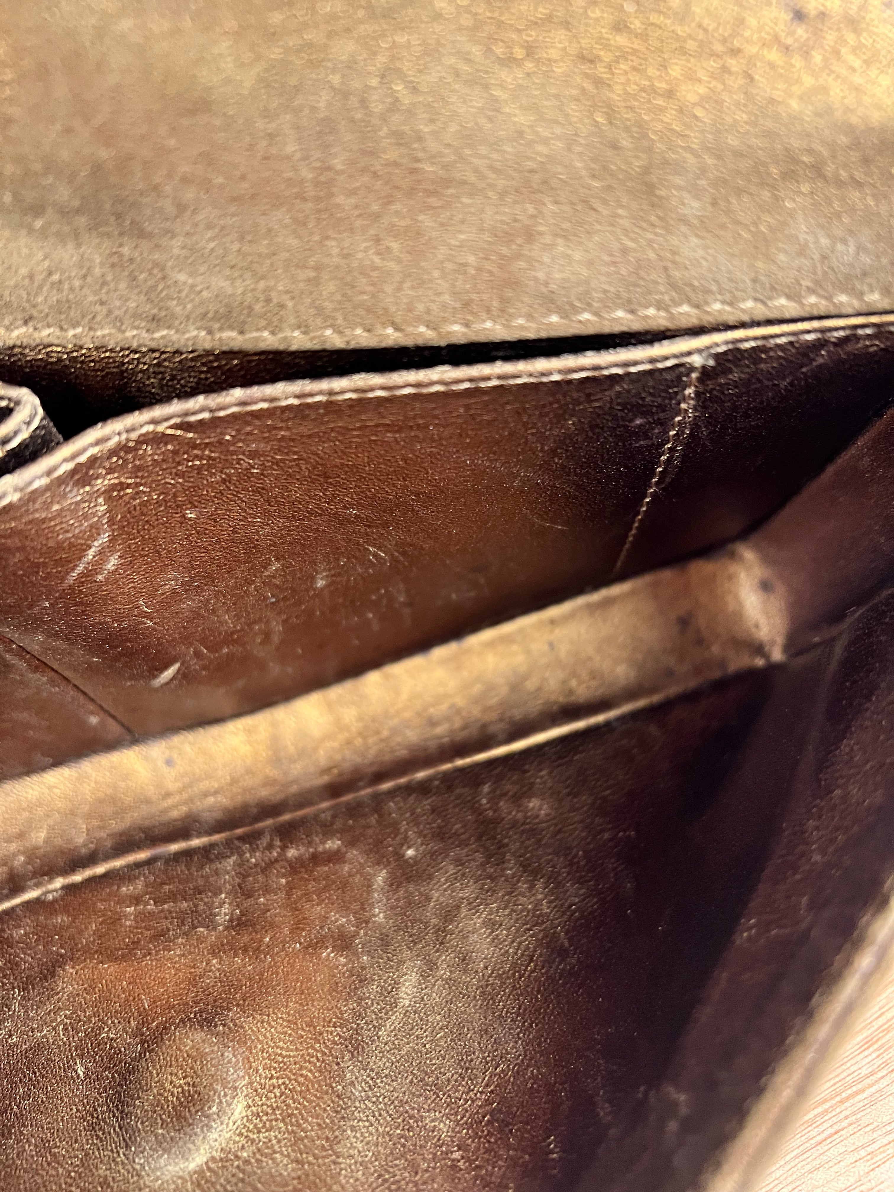 Chanel 2002 Gold Retro Tale East West Chain Flap