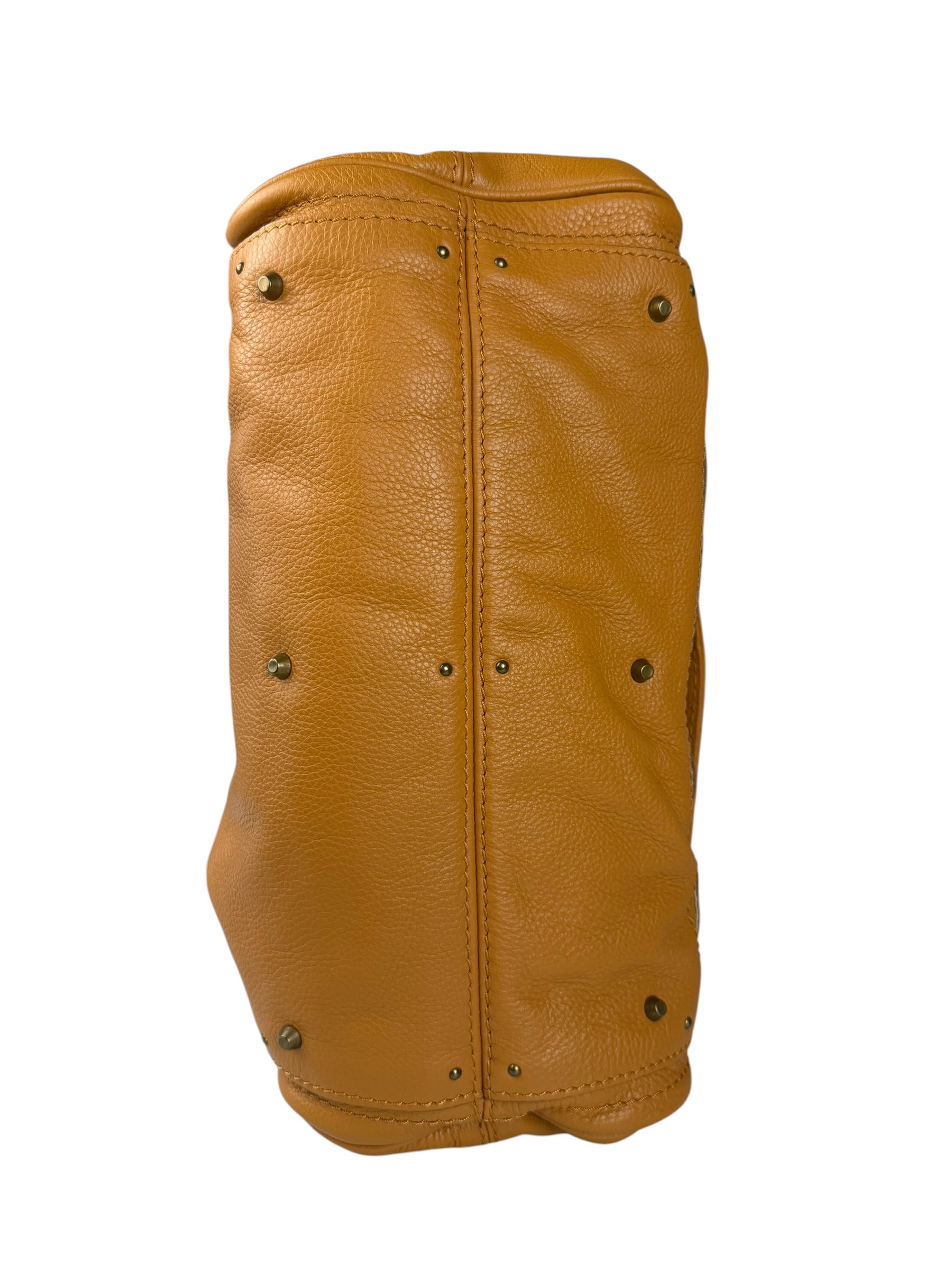 Chloe Tan Brown Leather Paddington Shoulder Bag