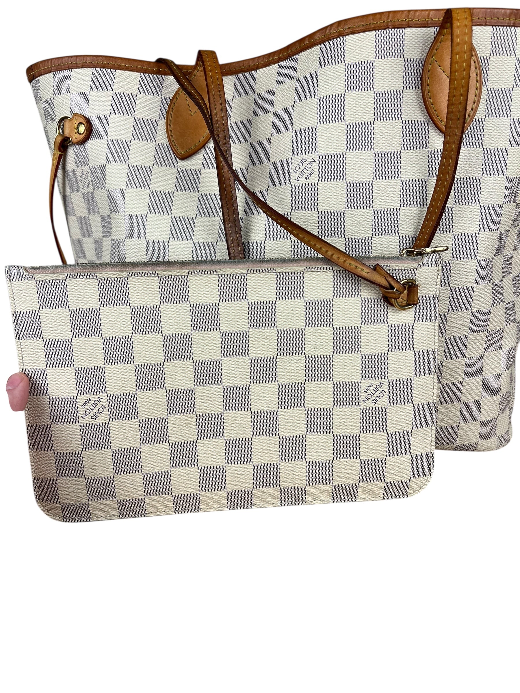 Louis Vuitton Damier Azur Neverfull MM
