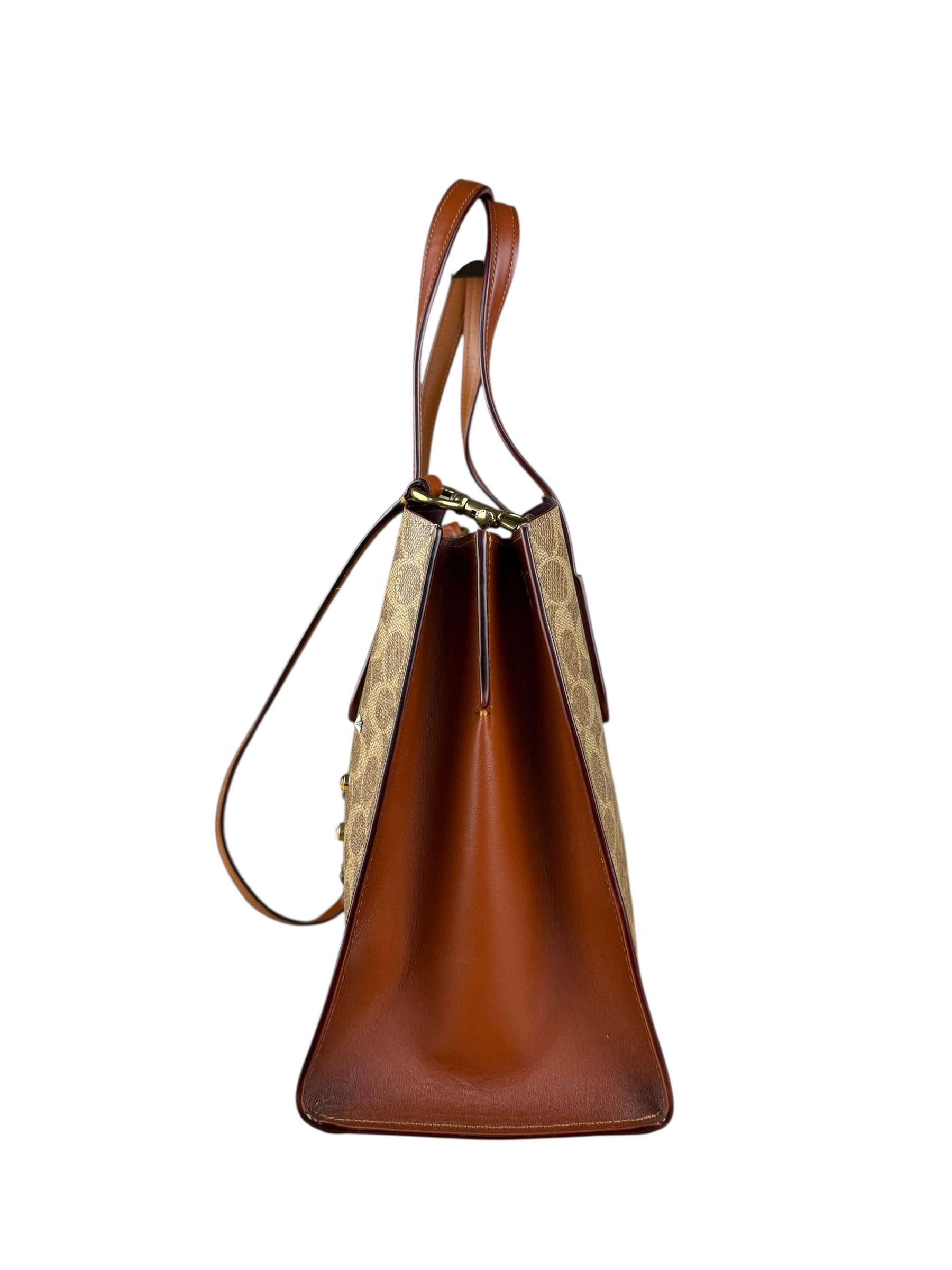 Coach Signature Charlie Carryall Two Way Bag