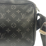 Louis Vuitton Black Monogram Taigarama Outdoor Messenger Bag