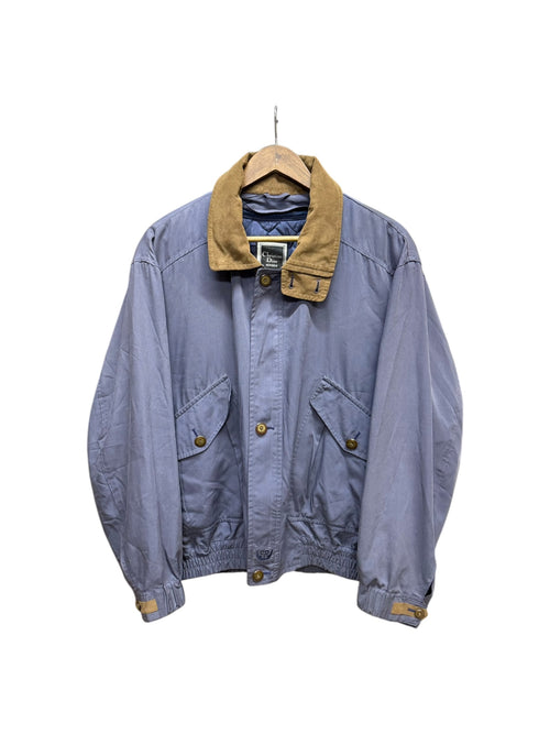 Vintage Christian Dior Blue Monsieur Zip-Up Jacket