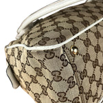 Gucci GG Canvas Trophy Boston Bag