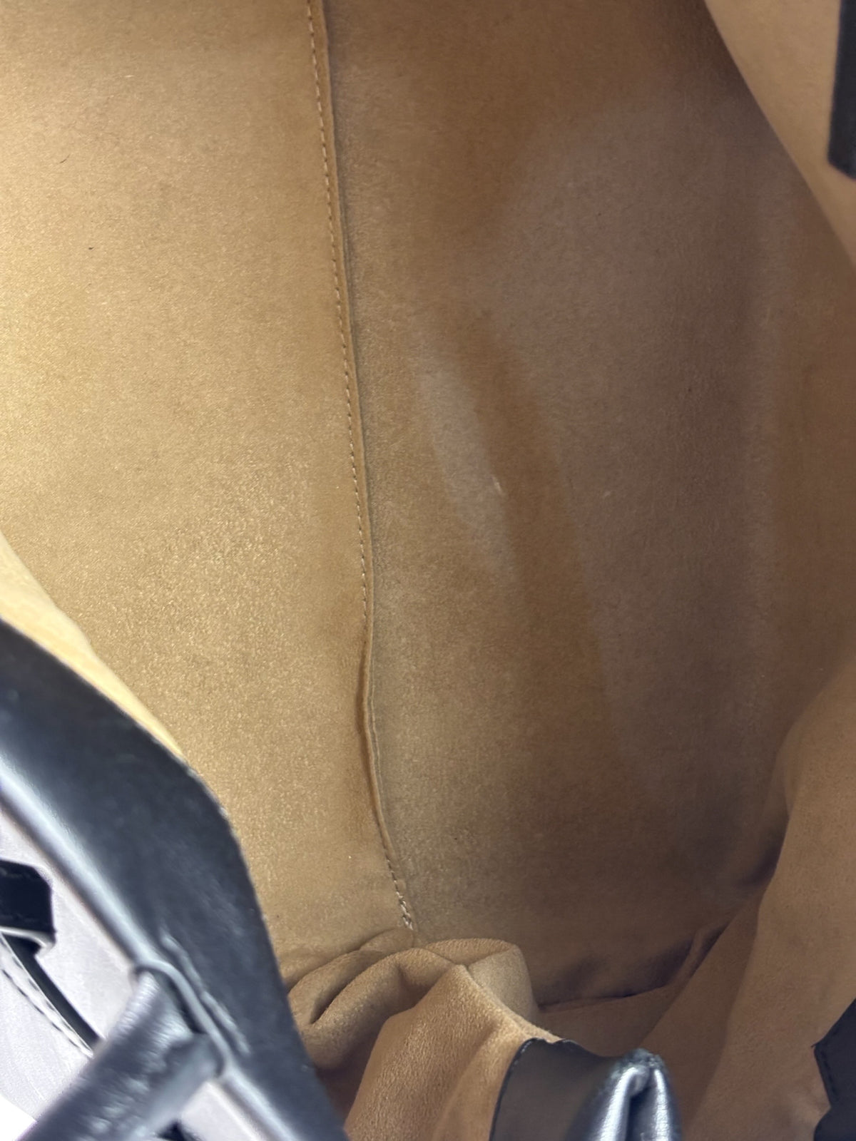Manu Atelier Black Leather Le Cambon 35 Tote
