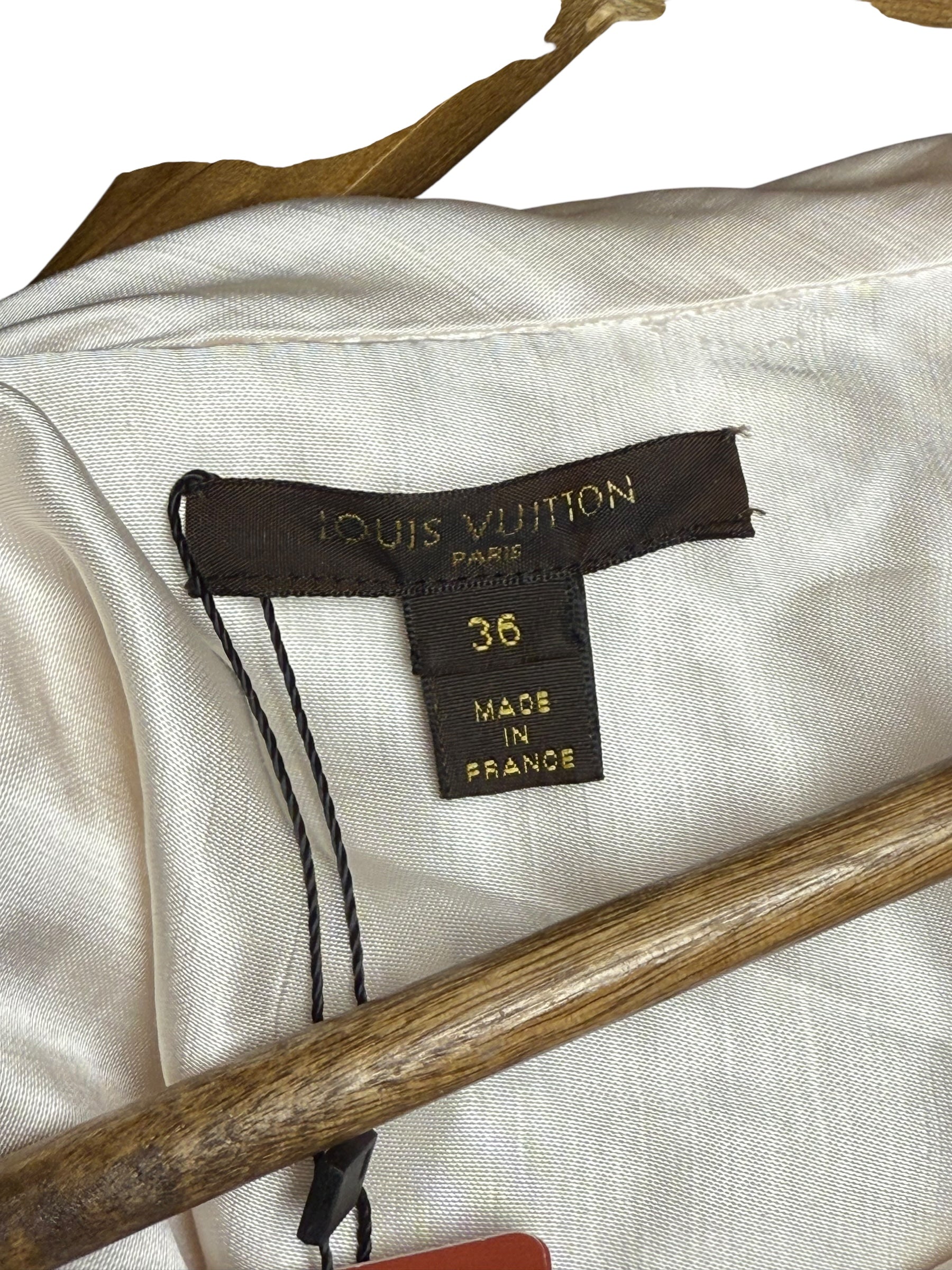 Louis Vuitton Beaded Short Sleeve Top