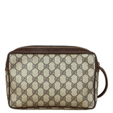 Gucci GG Vintage Coated Canvas Zip Pouch