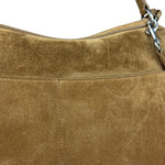 Balenciaga Rodeo Handbag Suede/Fleece Brown