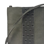 Hermes Grey Herline Toile Shoulder Pochette
