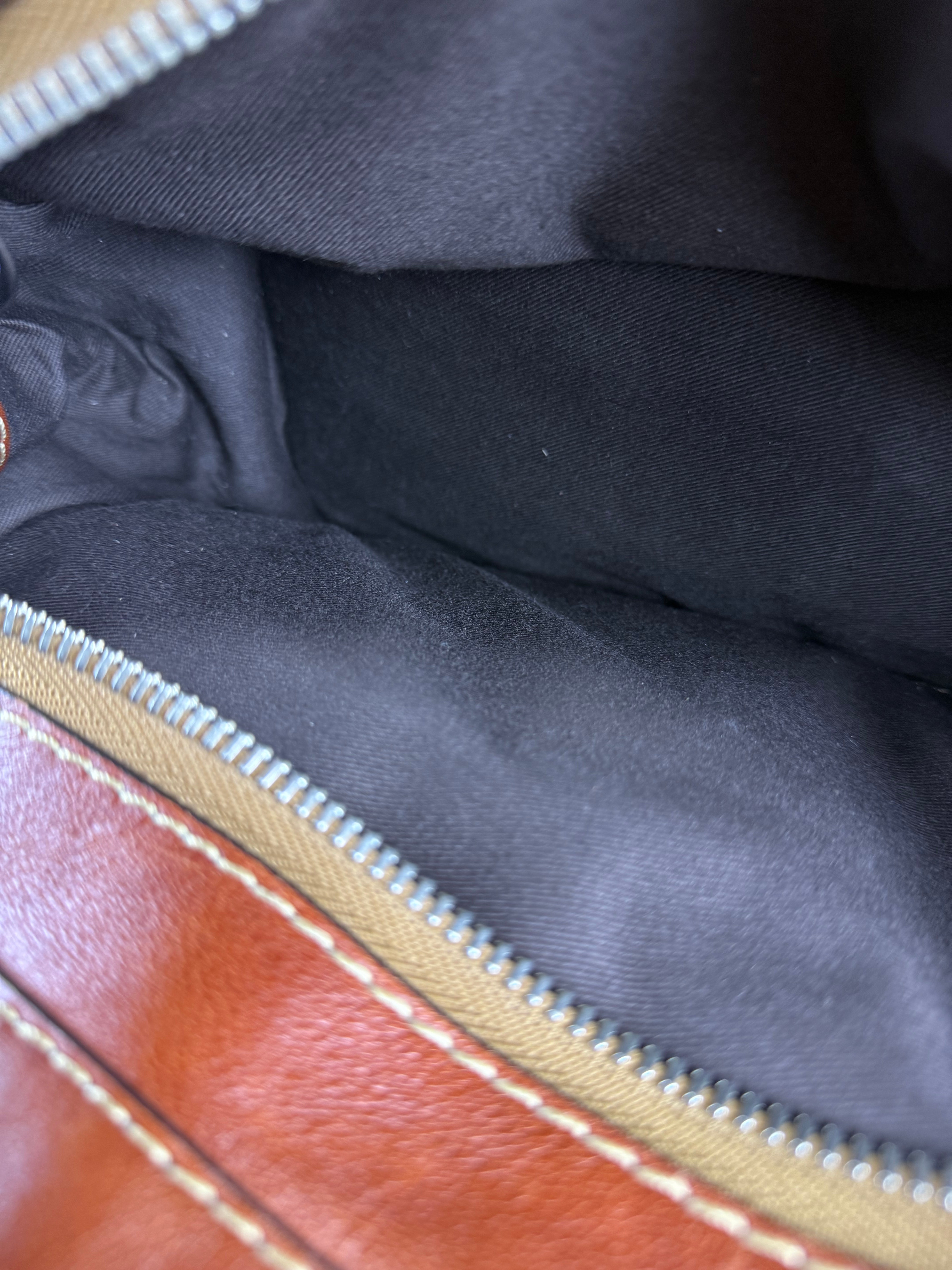 Chloé Vintage Edith Leather Tan Shoulder Bag