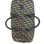Christian Dior Vintage Navy Blue Trotter Boston Bag