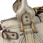 Chloe Beige Leather Paddington Shoulder Bag