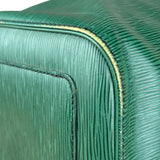 Louis Vuitton Vintage Borneo Green Epi Keepall Bag