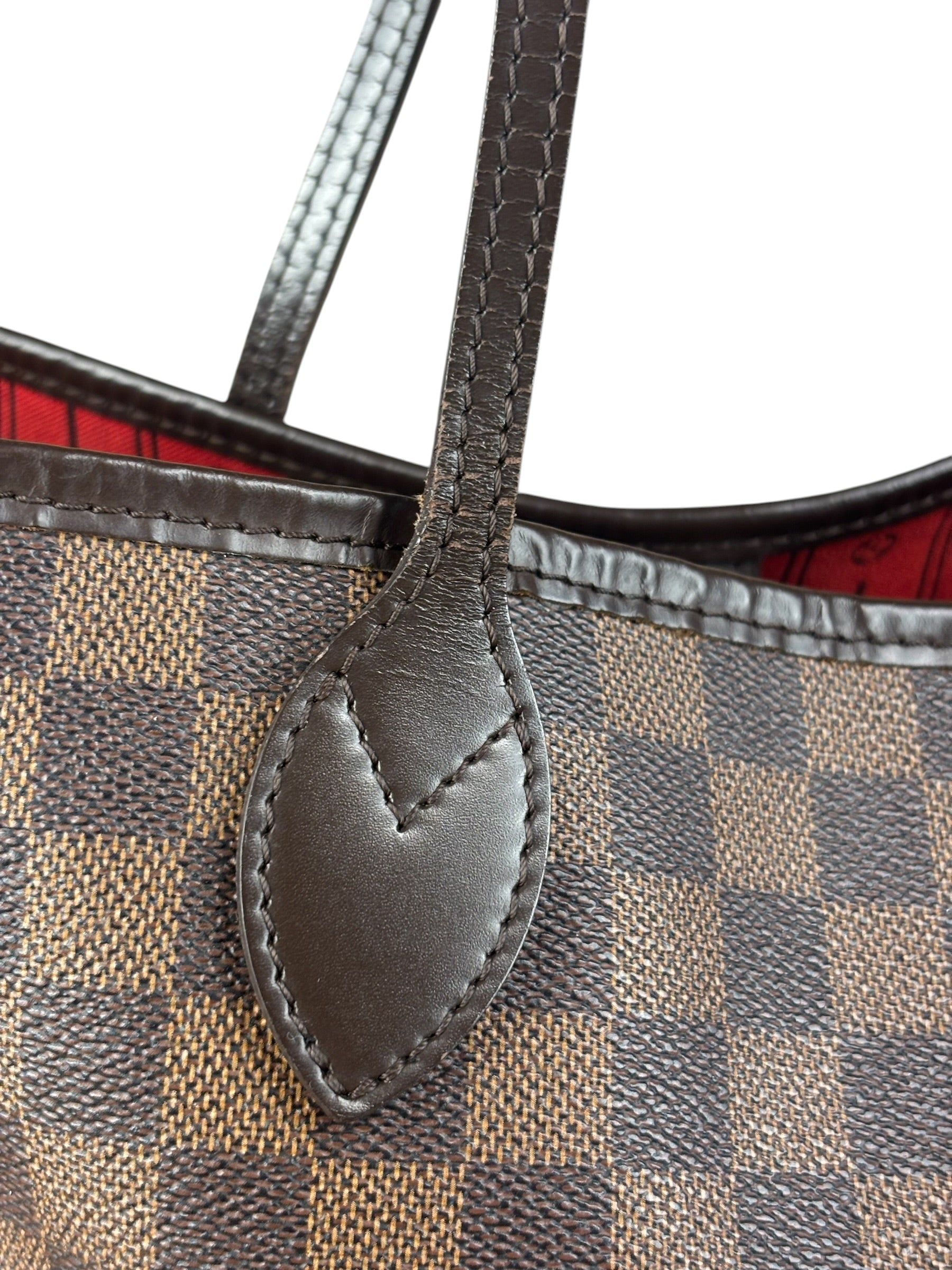 Louis Vuitton Damier Ebene Monogram Neverfull MM