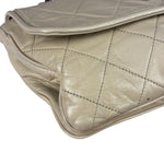 Chanel Light Grey Quilted Mademoiselle Chain Flap Bag 2008