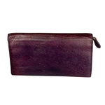 Balenciaga Purple Moto Flap Wallet