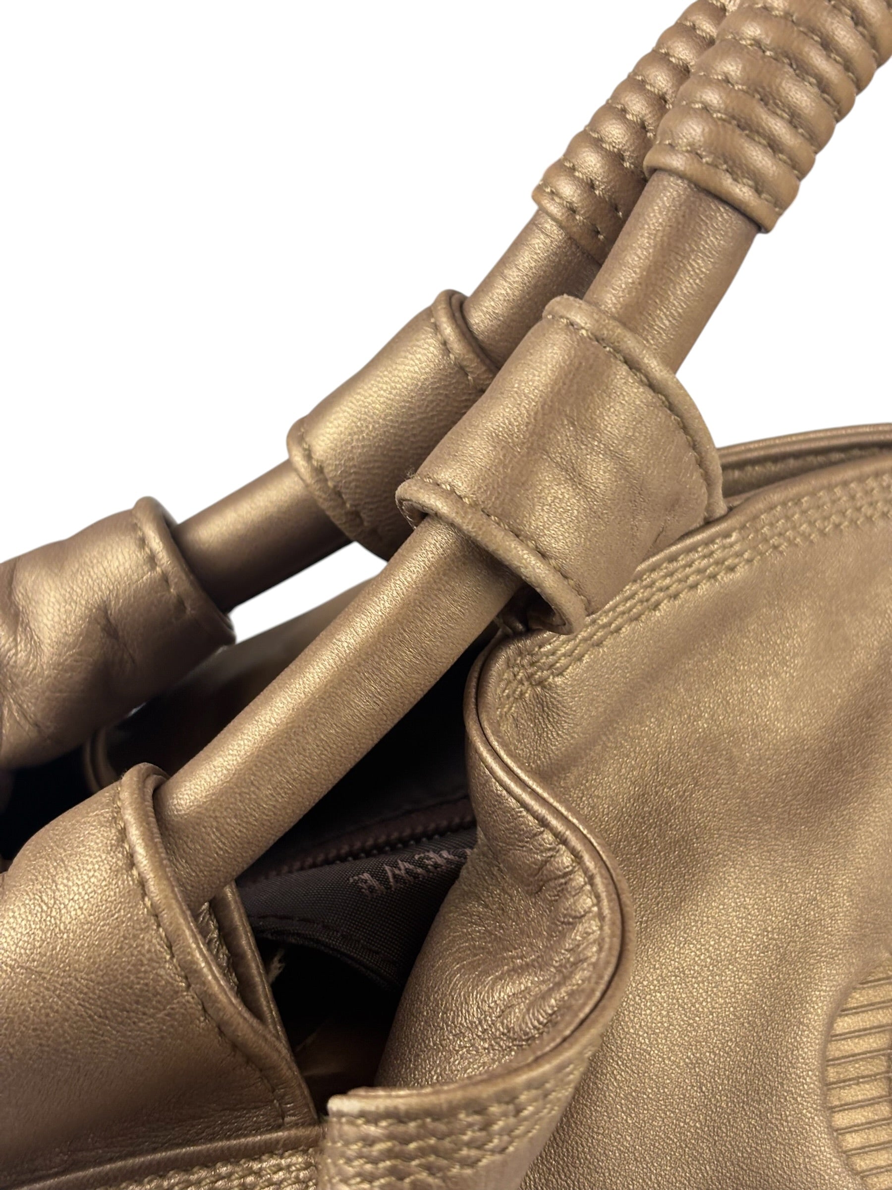 Loewe Beige Nappa Aire Anagram Hand Bag