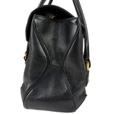 Gucci Vintage Black Horsebit Flap Bag