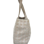 Chanel Beige Travel Line Nylon Shoulder Bag-2003