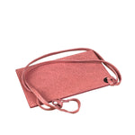 Balenciaga Rose Burbon Leather Large Premier Clutch Bag