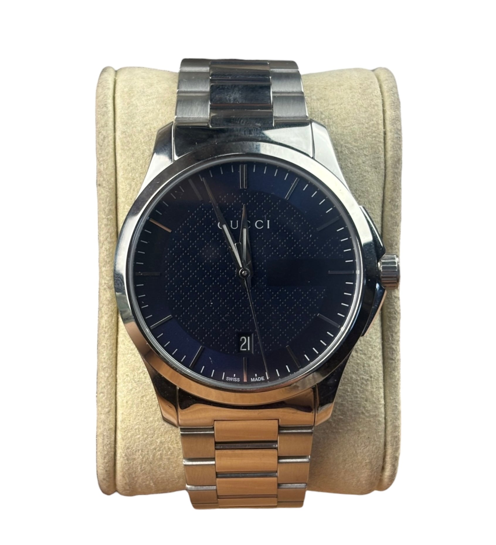 Gucci 126.3 Blue Dial